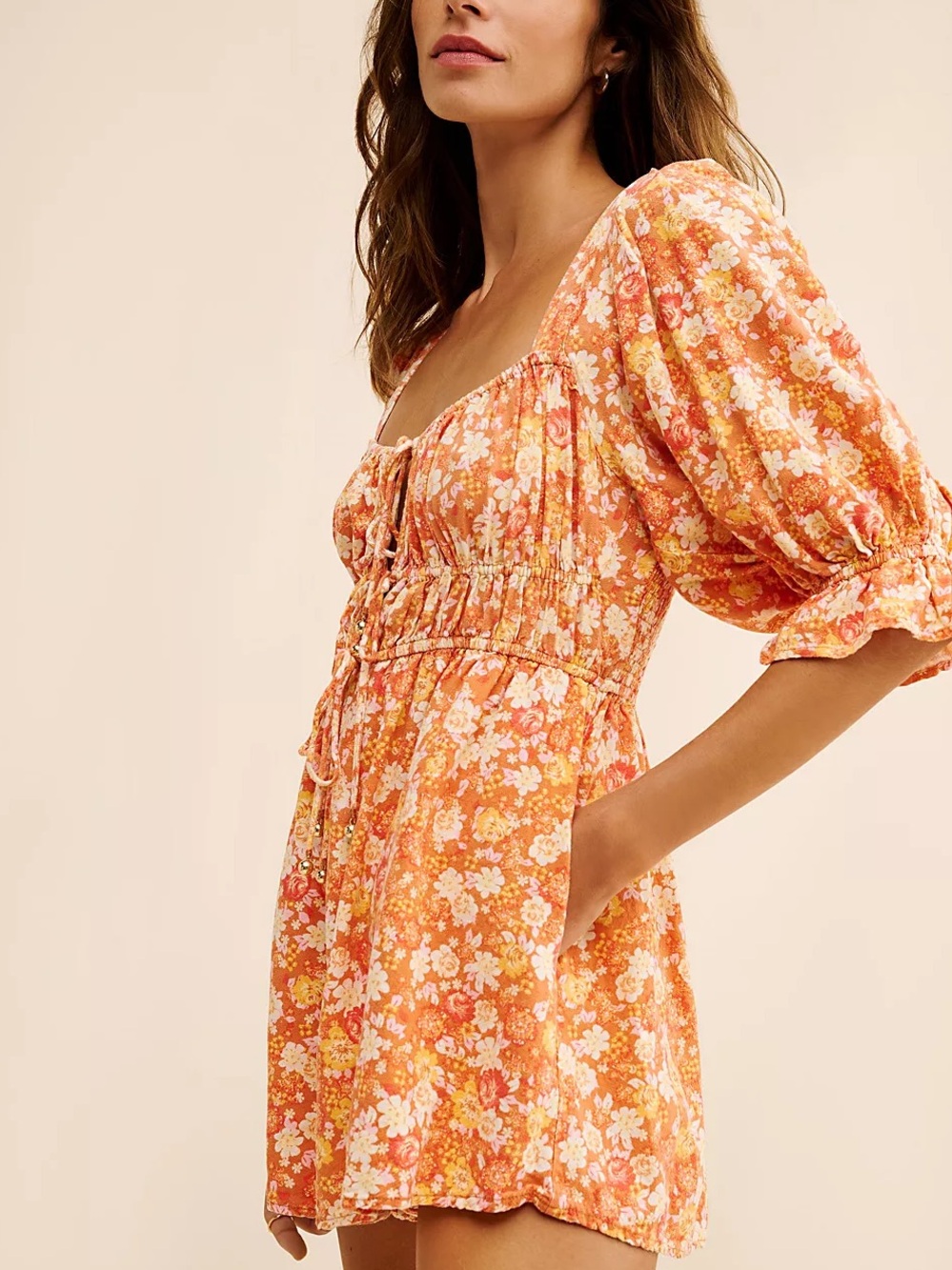 Free People “Show Me Love” Romper, Original Combo, Size M
